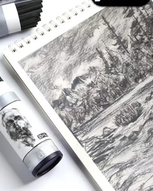 28pcs Willow Charcoal Strip