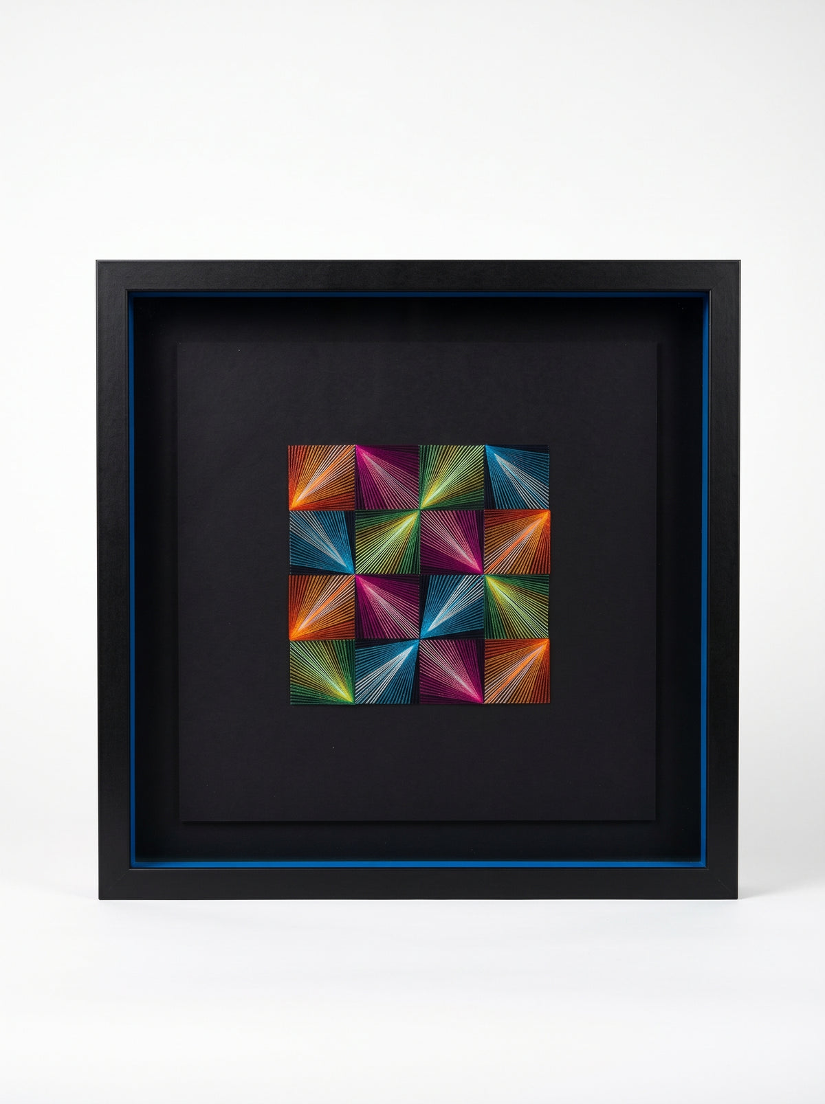 She Makes Things - A stitch in time saves nine #3 (40x40cm)