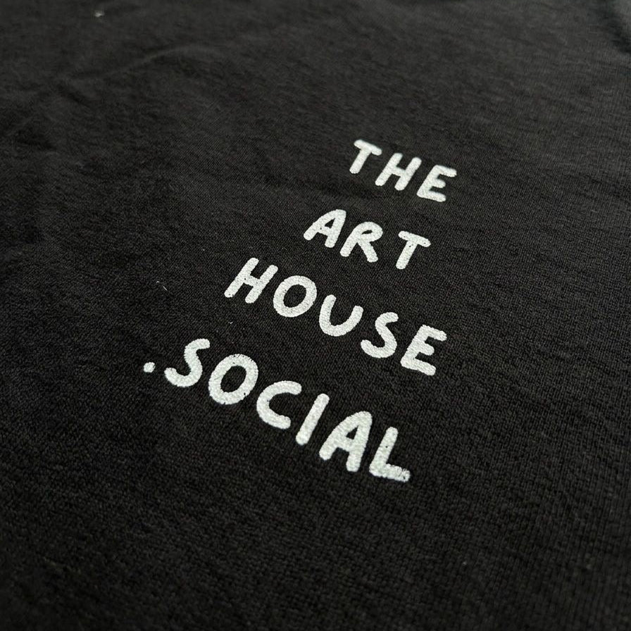The Art House Social Black T-Shirt