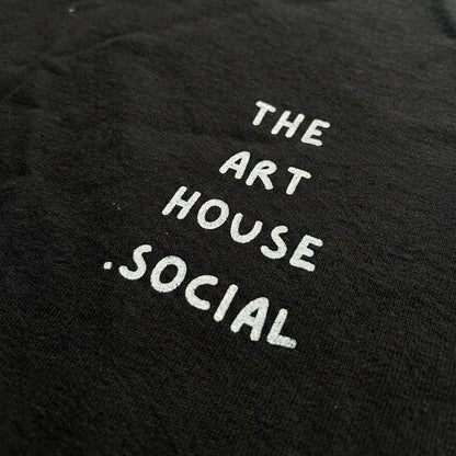 The Art House Social Black T-Shirt