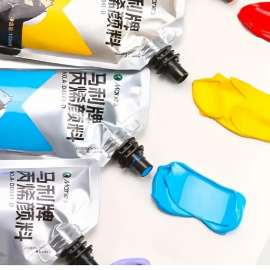 Acrylic Paint Pouches (100ml/3.38oz)