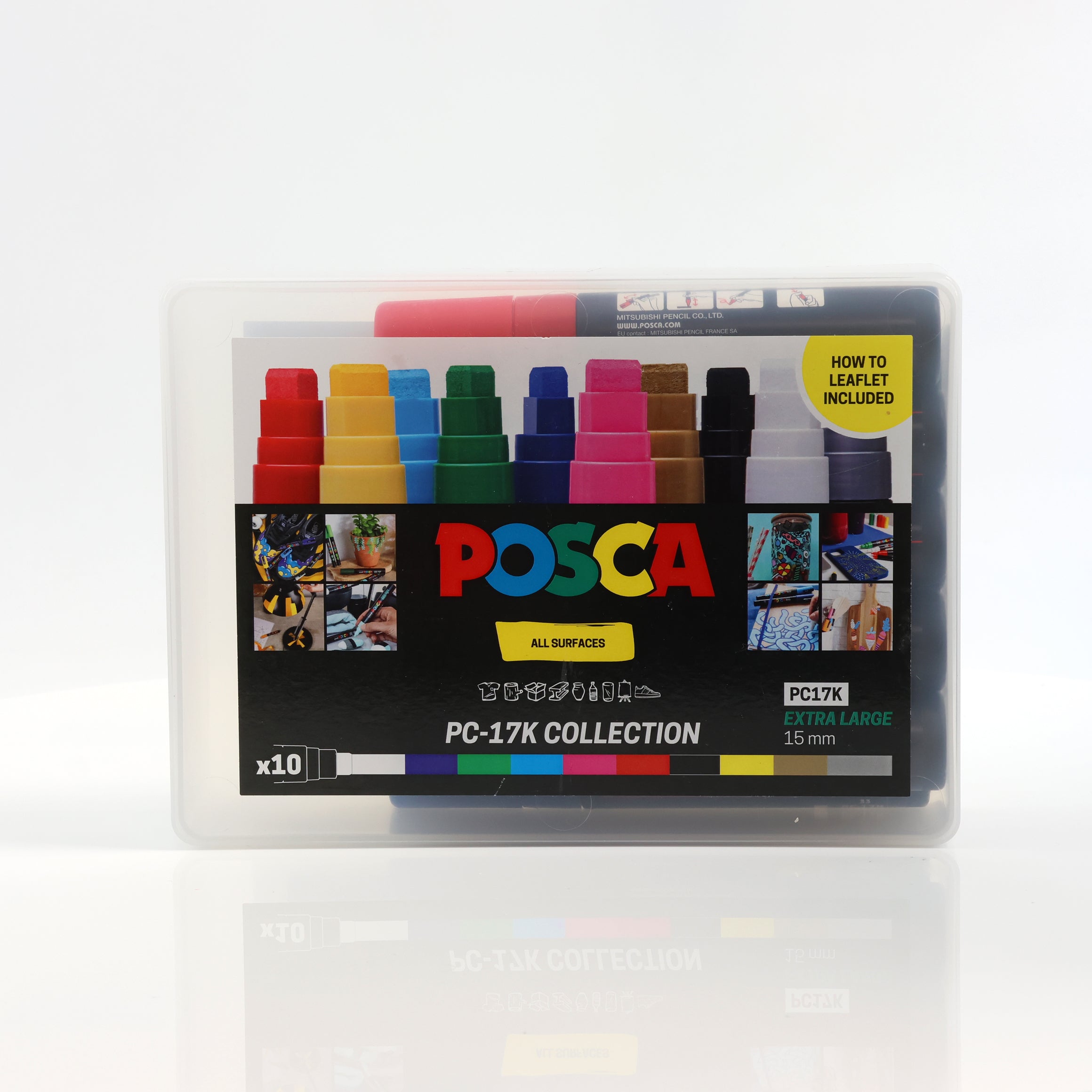 POSCA PC-17K Pack of 10 Colour Collection Box – Leigh Art House