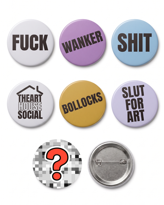 Rude Word Pack (6) + 1 Mystery Badge