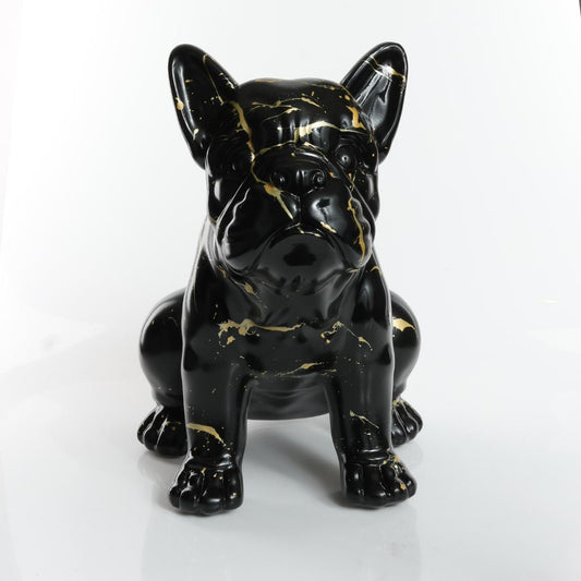 Black Gold Splash Bulldog