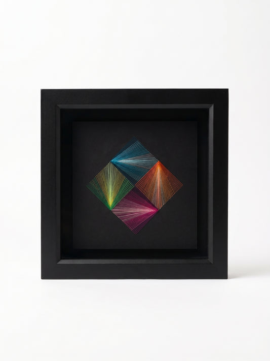She Makes Things - A stitch in time saves nine #2 (20x20cm)