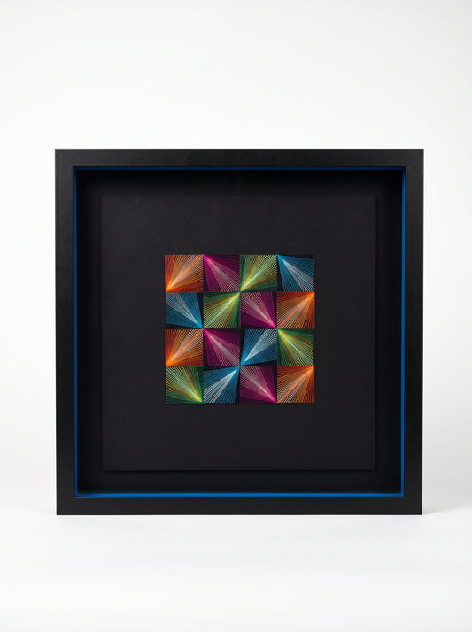 She Makes Things - A stitch in time saves nine #3 (40x40cm)
