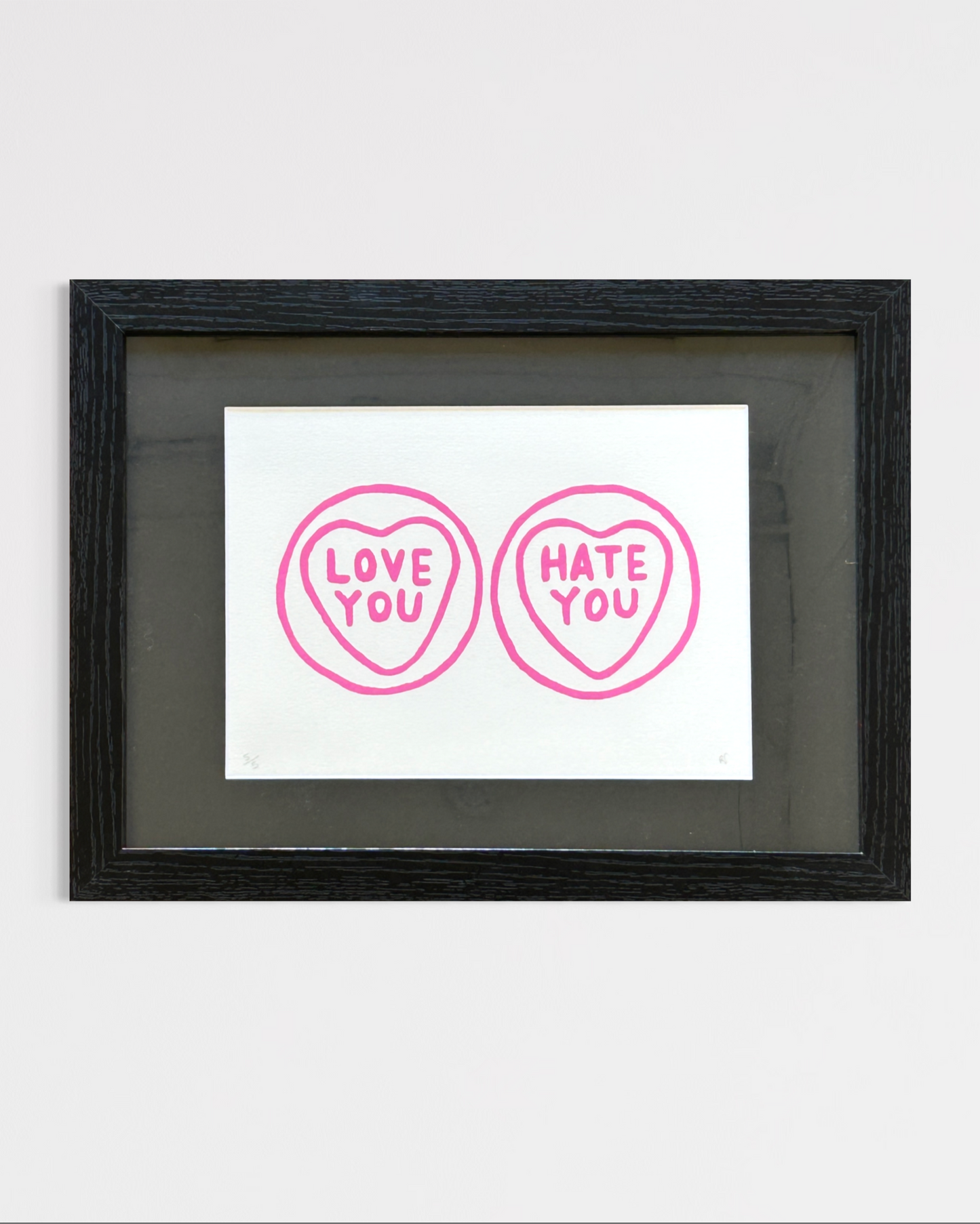 Rich Shelley - Its Complicated (Pink) A3