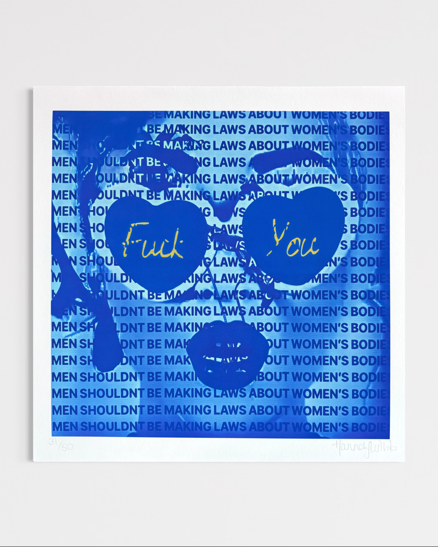 Hannah Shillito - F*ck You (Blue)