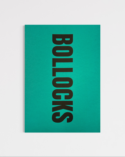 Bollocks Print (A4)