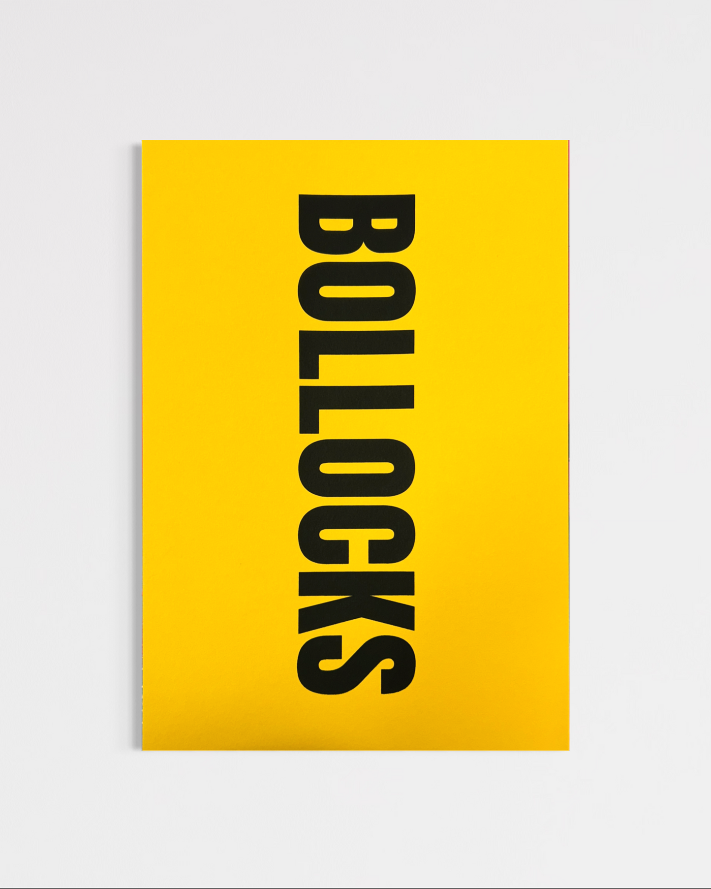 Bollocks Print (A4)