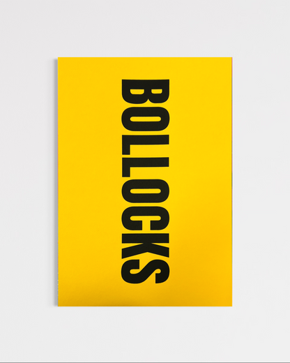 Bollocks Print (A4)