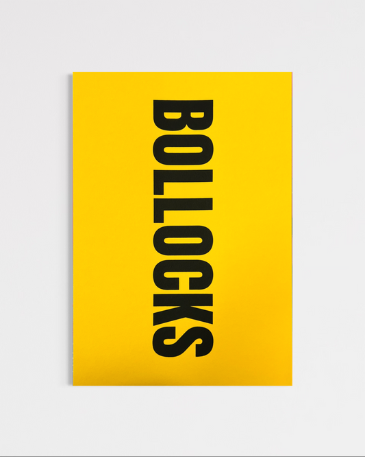 Bollocks Print (A4)