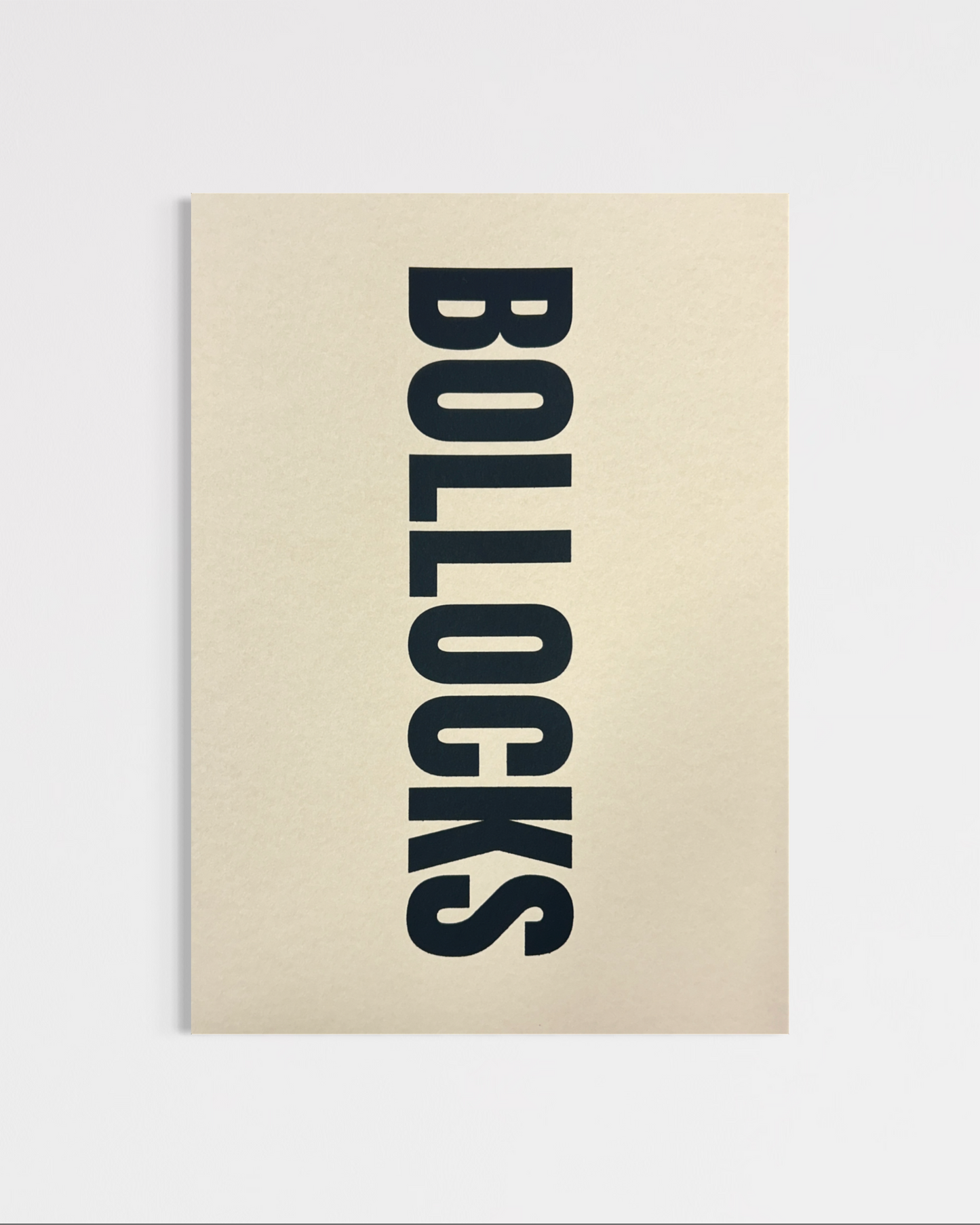 Bollocks Print (A4)