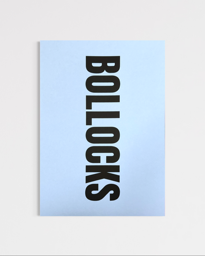 Bollocks Print (A4)