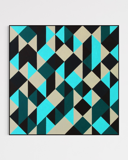Mint Choc Chip - Rebecca Coleman (60x60cm)