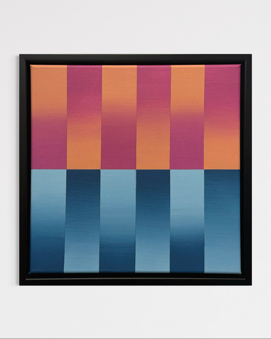 Lewis Saye - Ocean Sunset 30cm x 30cm