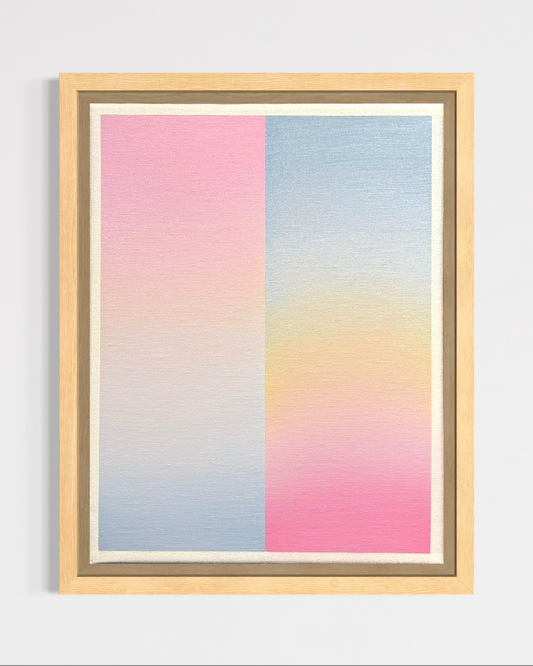 Lewis Saye - Pink Skies 20cm x 25cm