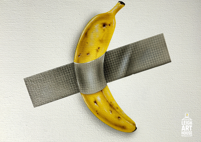 Untitled (Banana) (Framed) 73cm x 58cm - Luke Byrant