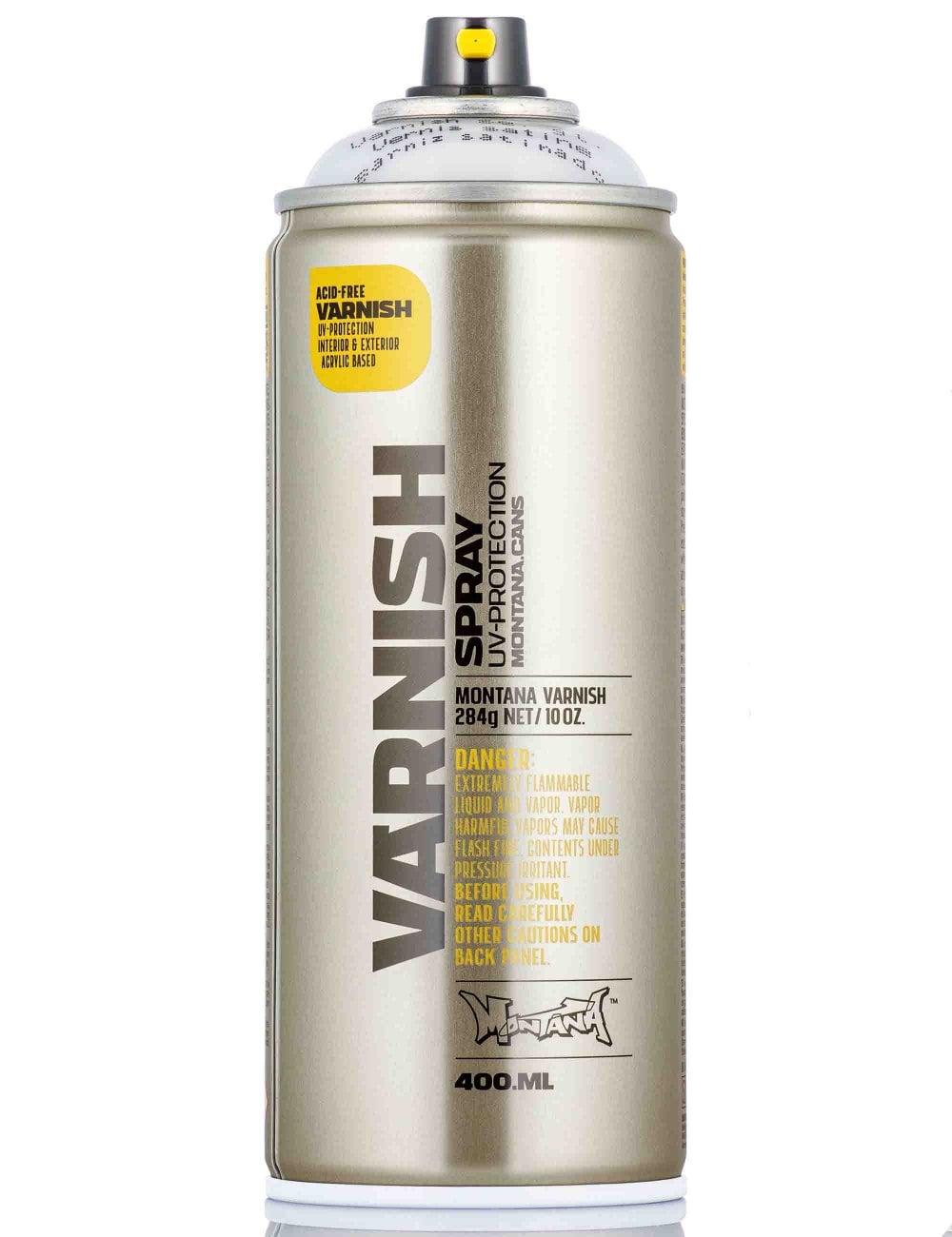 Montana Varnish Spray Can 400ml - Semi Gloss Varnish