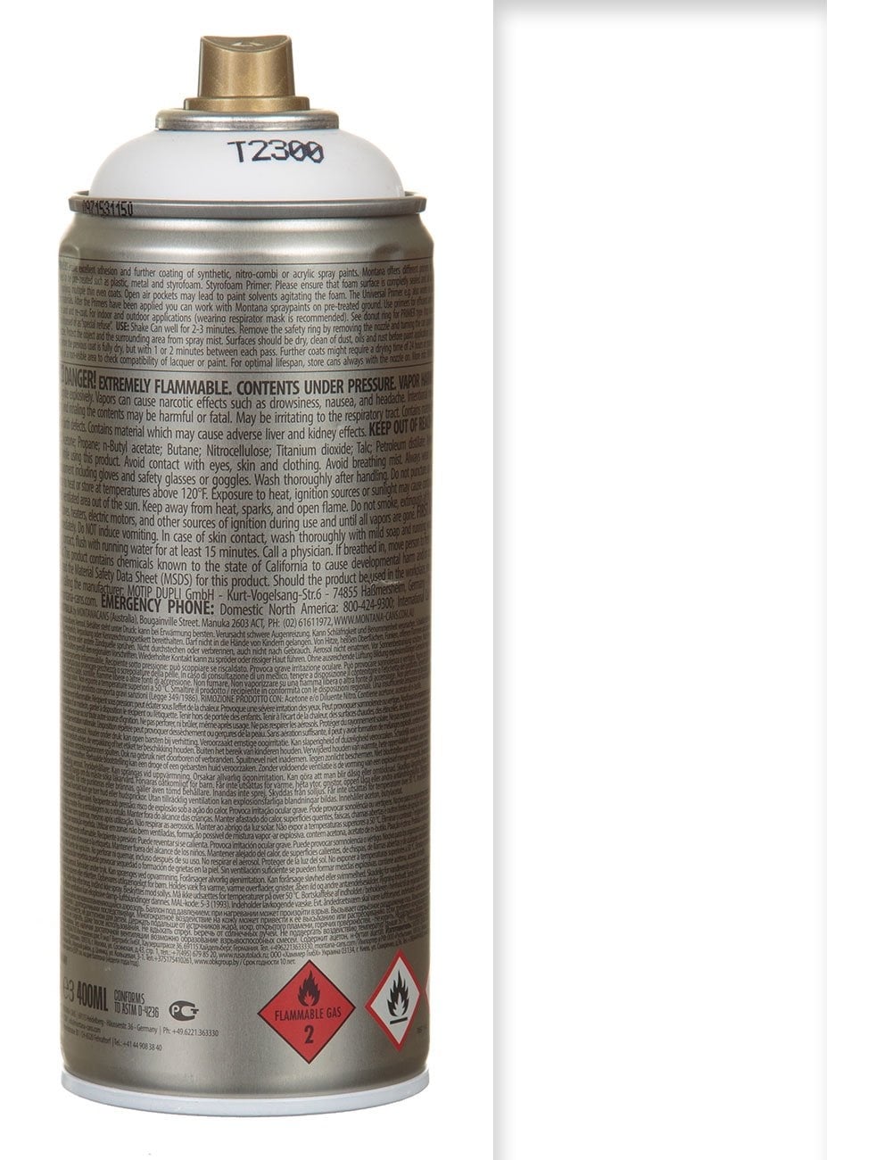 Montana Primer Spray Paint 400ml - Universal Primer