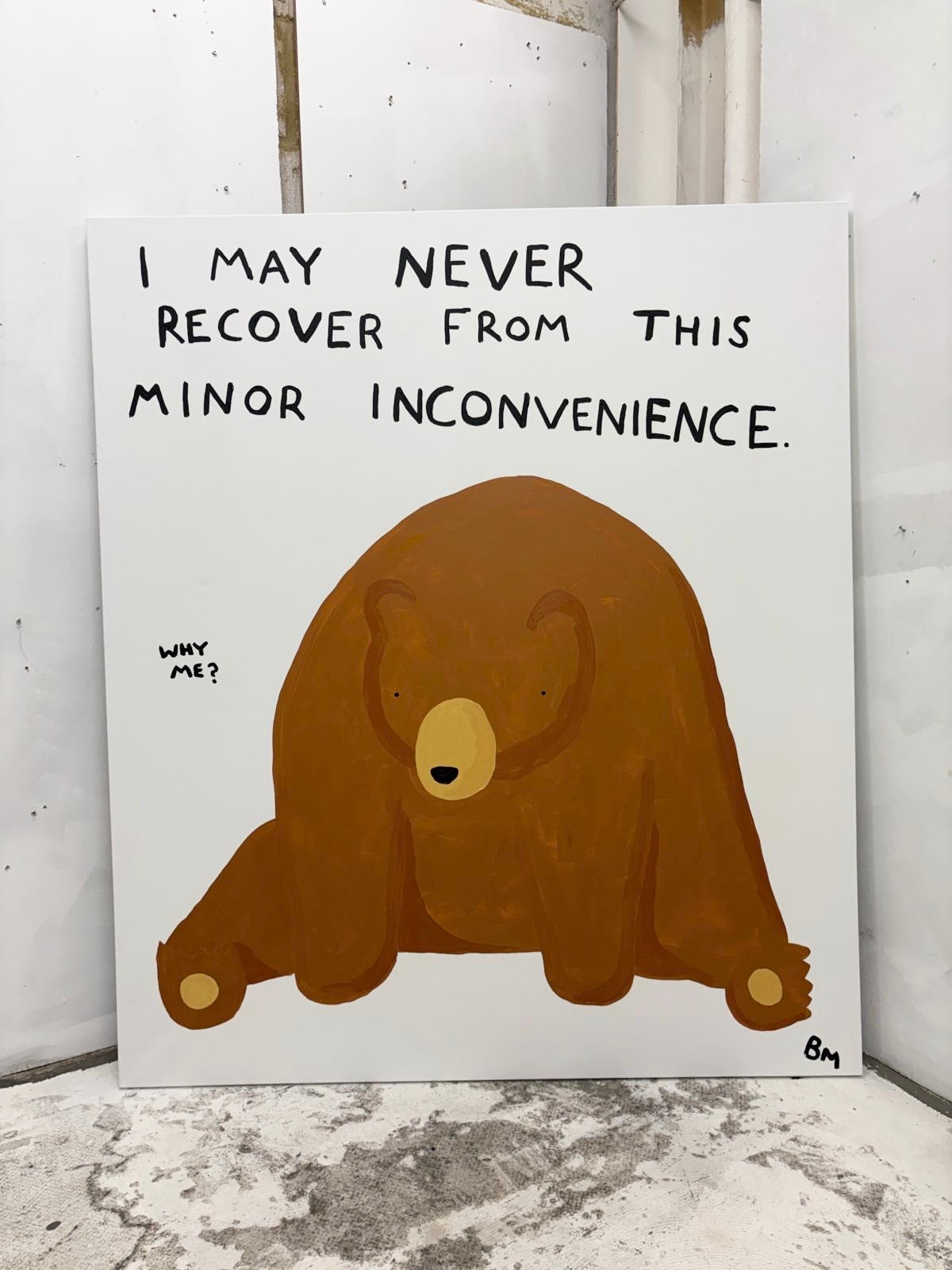 XL Minor Inconvenience - Billy Murphy (140cm x 160cm)