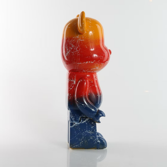 Multicolour Bear 28cm