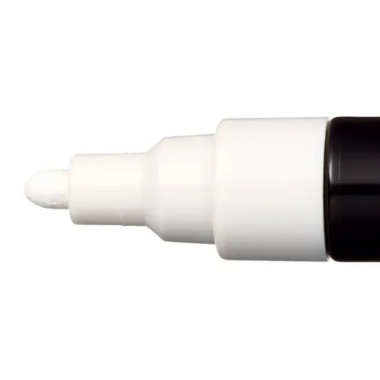 White Uni Posca Marker Pen Medium Bullet Tip 1.8 - 2.5mm PC5M